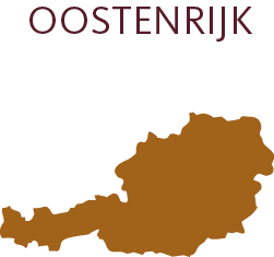 Oostenrijk wijnkaart